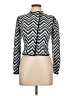 Karen Millen Chevron-herringbone Blue Jacket Size Lg (4) - photo 1