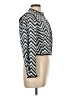 Karen Millen Chevron-herringbone Blue Jacket Size Lg (4) - photo 4