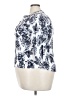Fun2Fun 100% Rayon Floral White 3/4 Sleeve Blouse Size 2X - photo 5