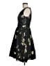 David Meister 100% Polyester Camo Black Cocktail Dress Size 8 - photo 5
