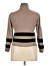 Cielo Stripes Brown Turtleneck Sweater Size XL - photo 2
