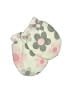 Gerber 100% Cotton Green Pink Mittens Size 0-3 mo - photo 1