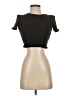 Zara Black Short Sleeve Top Size S - photo 1