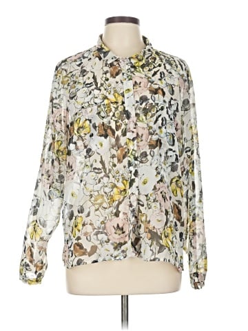 Jeans By Buffalo Long Sleeve Blouse (view 1)
