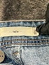 TGLA 100% Cotton Hearts Blue Jeans Size 26 waist - photo 4