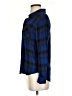 Rails 100% Rayon Plaid Blue Long Sleeve Button-Down Shirt Size XS - photo 5