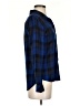 Rails 100% Rayon Plaid Blue Long Sleeve Button-Down Shirt Size XS - photo 4