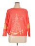 Three Hearts Orange Pullover Sweater Size XL (estimated) - photo 1