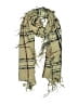 Lord & Taylor Green Tan Scarf One size - photo 1