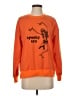 Shein 100% Polyester Orange Sweatshirt Size 2 - photo 1