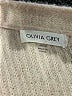 Olivia Grey Tan Cardigan Size M - photo 7