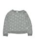 Splendid Floral Gray Sweatshirt Size 6 - photo 1