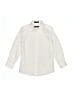 Nordstrom 100% Cotton Solid Ivory Long Sleeve Button-Down Shirt Size 7 - photo 1