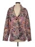 J.Jill Paisley Purple Blazer Size S - photo 1
