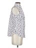 Talbots Outlet Ivory Sleeveless Button-Down Shirt Size S - photo 4