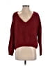 Lulus Burgundy Pullover Sweater Size S - photo 1