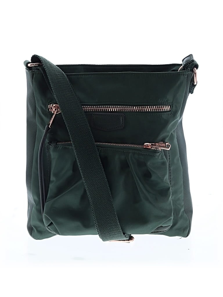 Pre-owned Aimee Kestenberg Crossbody Bag In Green