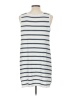 Max Studio White Blue Casual Dress Size L (estimated) - photo 2
