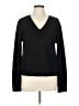 White House Black Market Polka Dots Black Pullover Sweater Size L - photo 1