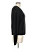 White House Black Market Polka Dots Black Pullover Sweater Size L - photo 4