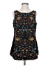 CAbi 100% Polyester Paisley Black Sleeveless Top Size S - photo 1