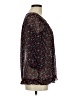 XXI 100% Polyester Black 3/4 Sleeve Blouse Size M - photo 4