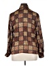 Notations Tweed Brown Long Sleeve Blouse Size 14 - photo 2