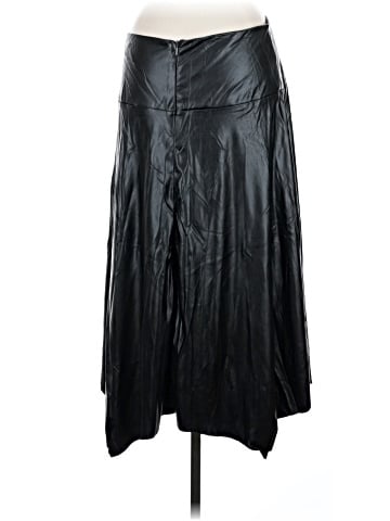 7 For All Mankind Faux Leather Skirt (view 2)