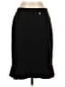 Larry Levine Solid Black Formal Skirt Size 4 - photo 1