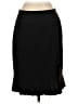 Larry Levine Solid Black Formal Skirt Size 4 - photo 2