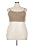 Unbranded Tan Sleeveless Top Size XL - photo 1