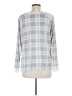 Cuddl Duds Plaid Gray Pullover Sweater Size M - photo 2