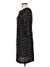 Studio One Chevron-herringbone Black Casual Dress Size 8 - photo 5