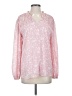 Dokotoo 100% Polyester Pink Long Sleeve Blouse Size M - photo 1