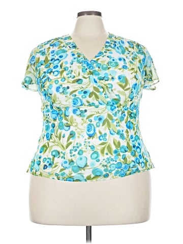 Fashion Bug Short Sleeve Blouse (view 1)