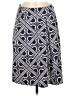 J. McLaughlin Print Blue Casual Skirt Size 6 - photo 1