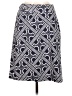 J. McLaughlin Print Blue Casual Skirt Size 6 - photo 2