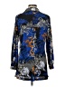 Attitudes by Renee Paisley Blue Long Sleeve Button-Down Shirt Size M (petite) - photo 2