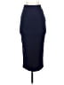 Shein Solid Blue Formal Skirt Size S - photo 1