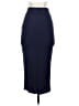 Shein Solid Blue Formal Skirt Size S - photo 2