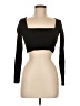 Zara Black Long Sleeve Top Size S - photo 1