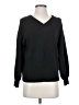 Pink Clover Solid Black Pullover Sweater Size S - photo 1