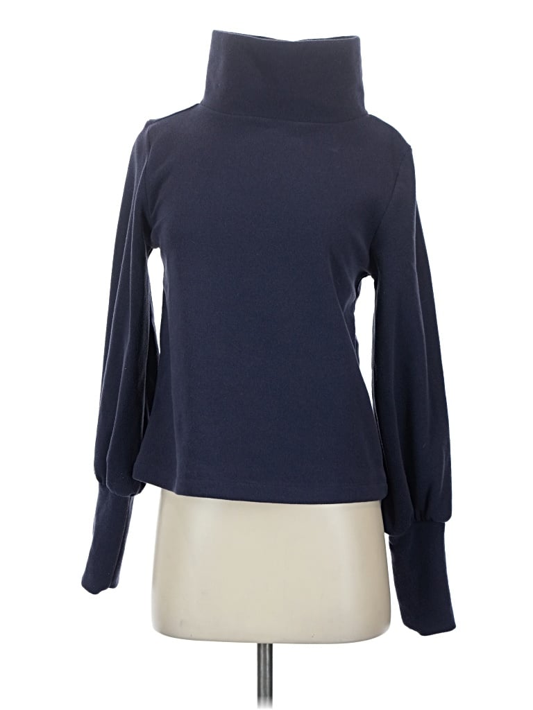 Pre-owned Dudley Stephens Turtleneck Sweater In Blue