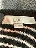Ann Taylor LOFT Stripes Black Pullover Sweater Size L - photo 7
