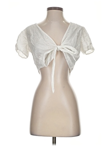 Hollister Short Sleeve Blouse (view 1)