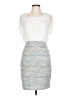 En Focus Studio Graphic White Cocktail Dress Size 12 (petite) - photo 1