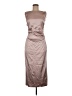 Talbot Runhof Brown Cocktail Dress Size 8 - photo 1