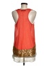 BSB Collection 100% Polyester Orange Red Sleeveless Top Size M - photo 2