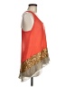 BSB Collection 100% Polyester Orange Red Sleeveless Top Size M - photo 4