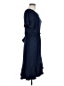 Reba Solid Blue Casual Dress Size M - photo 4
